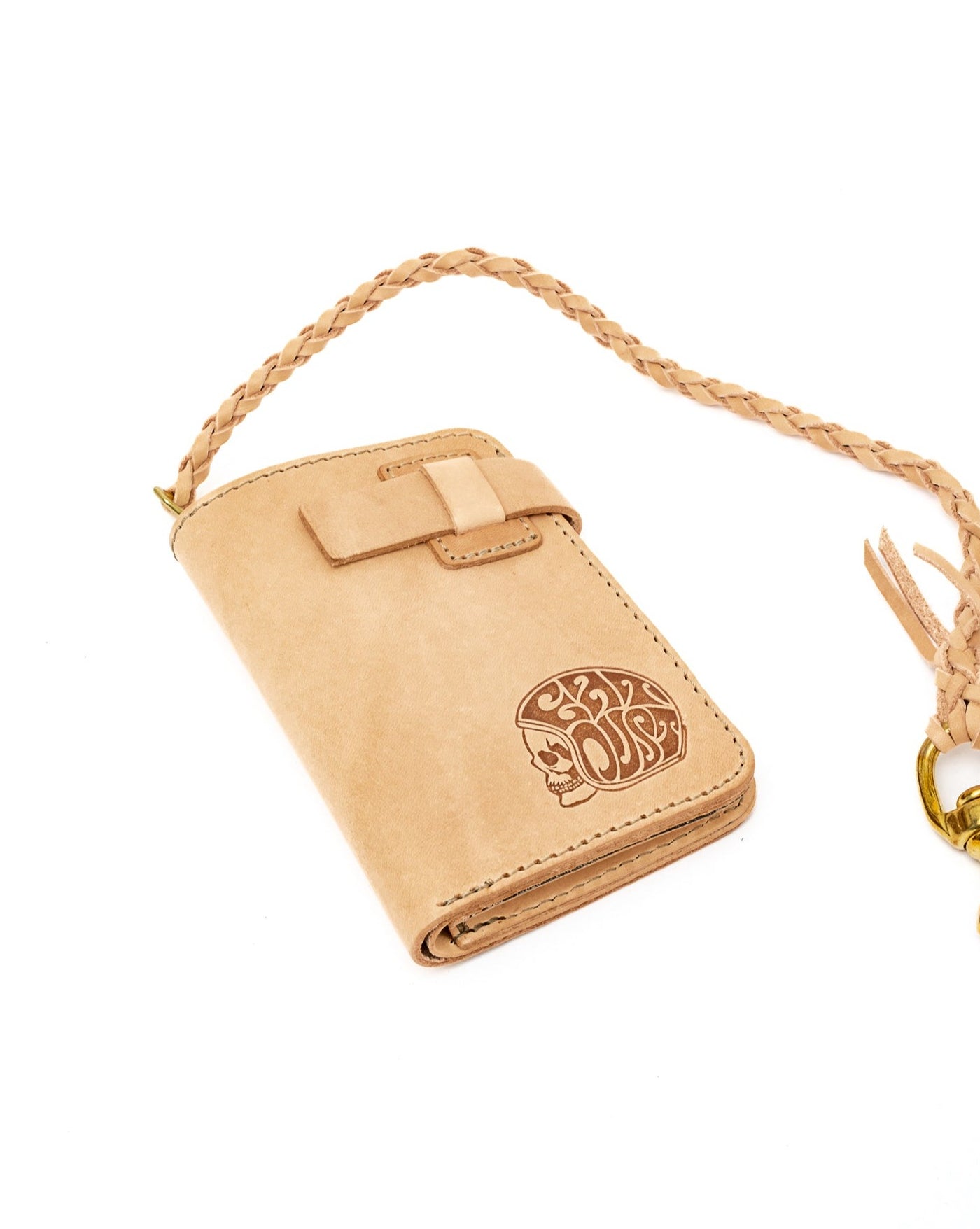 Leather Eat Dust Wallet Natural