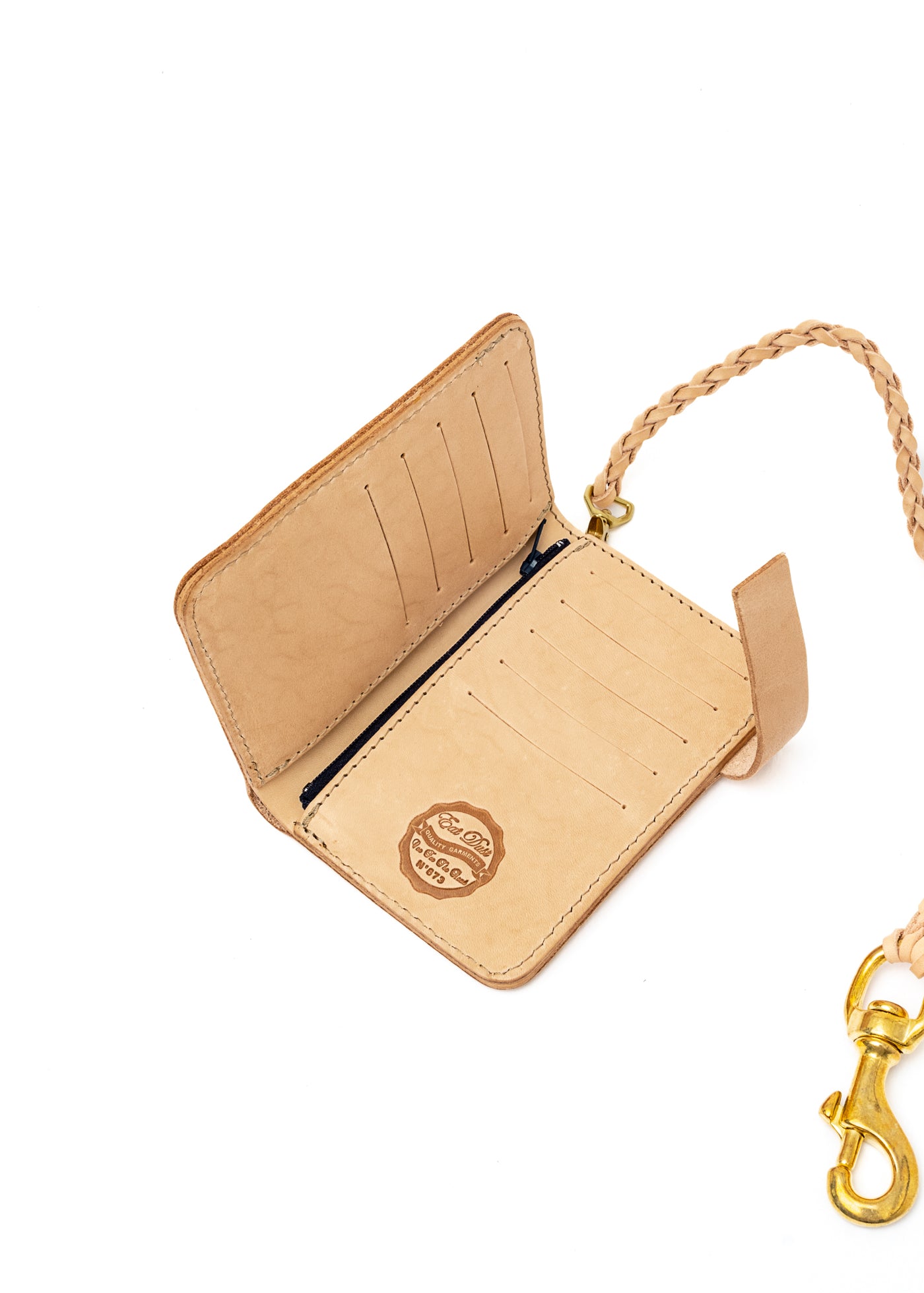 Leather Eat Dust Wallet Natural