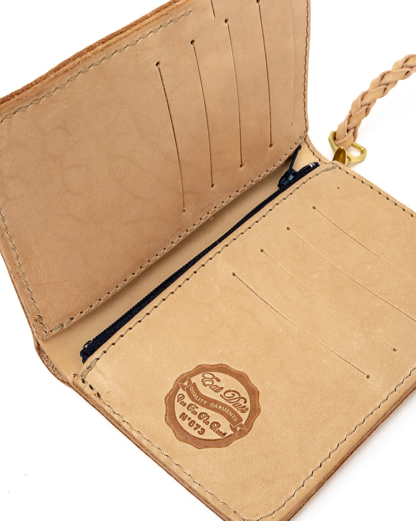 Leather Eat Dust Wallet Natural