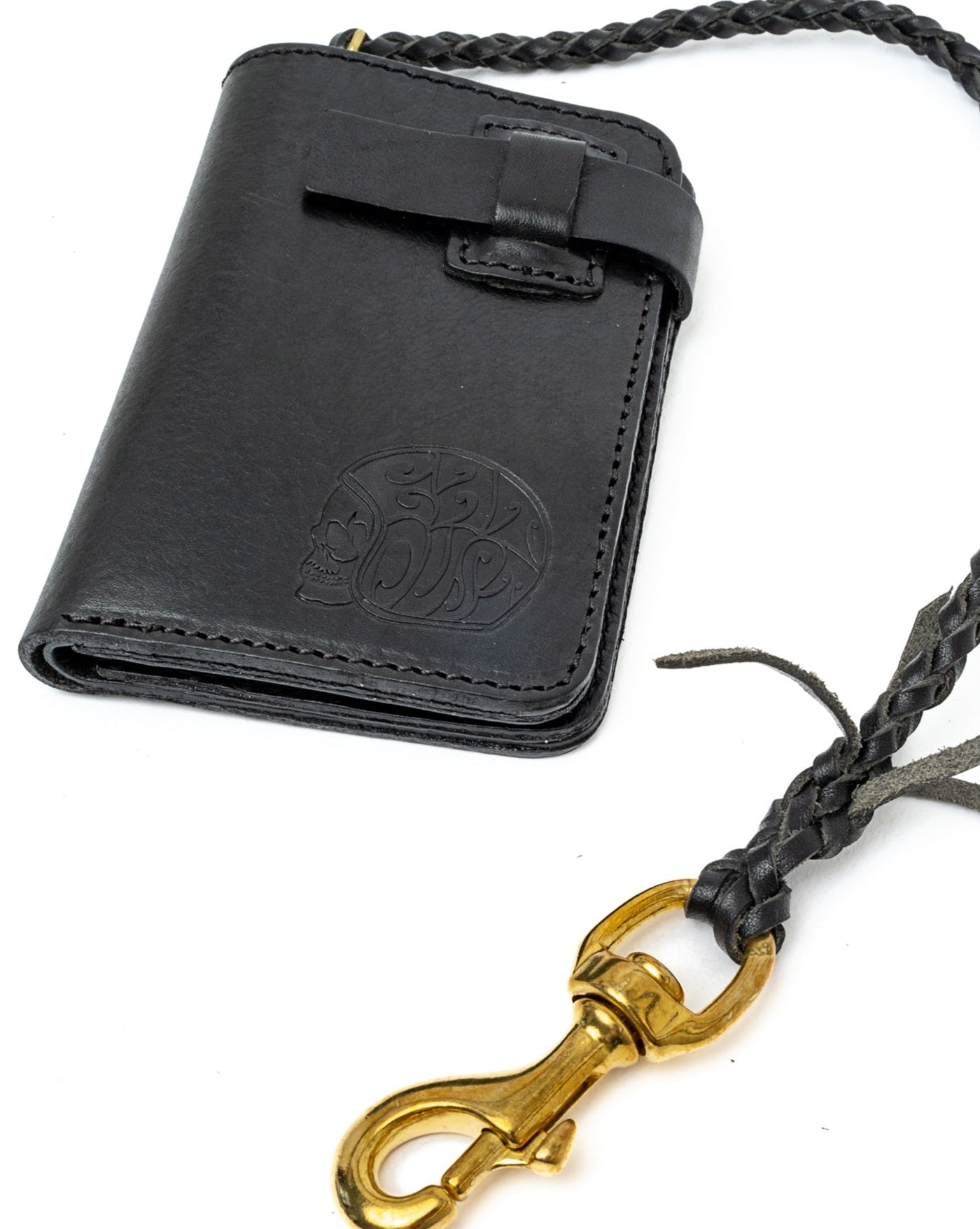 Leather Eat Dust Wallet Black