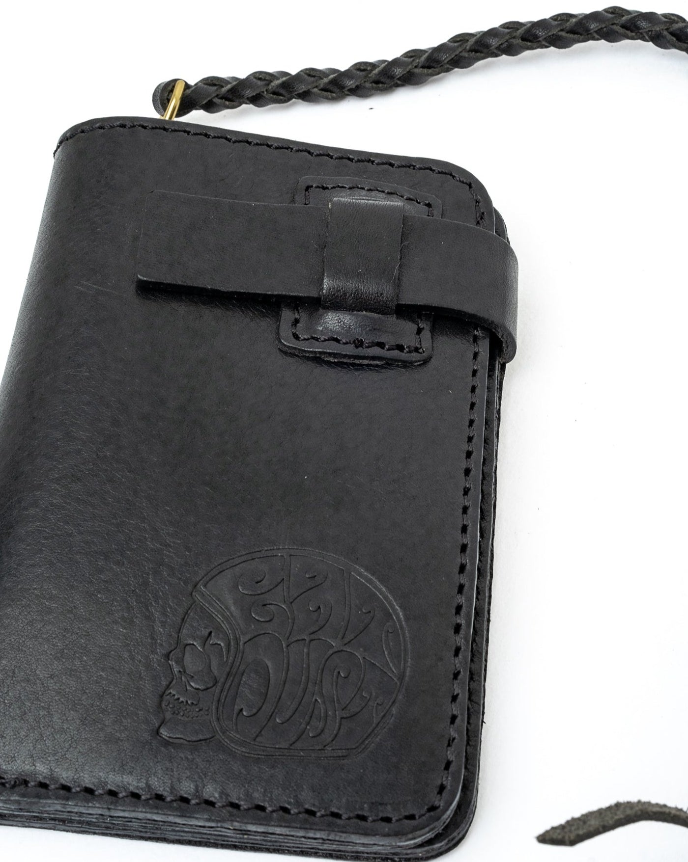 Leather Eat Dust Wallet Black