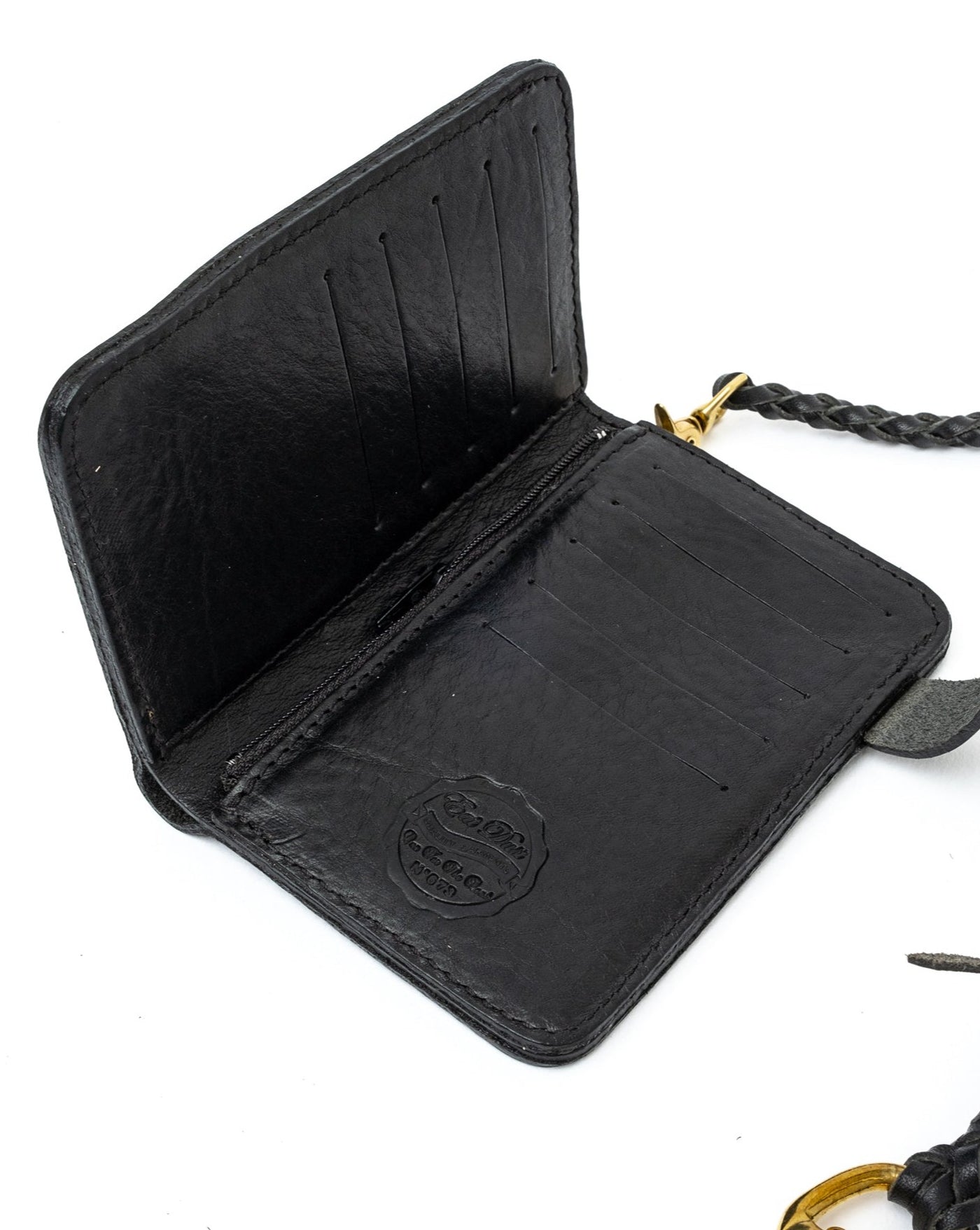 Leather Eat Dust Wallet Black
