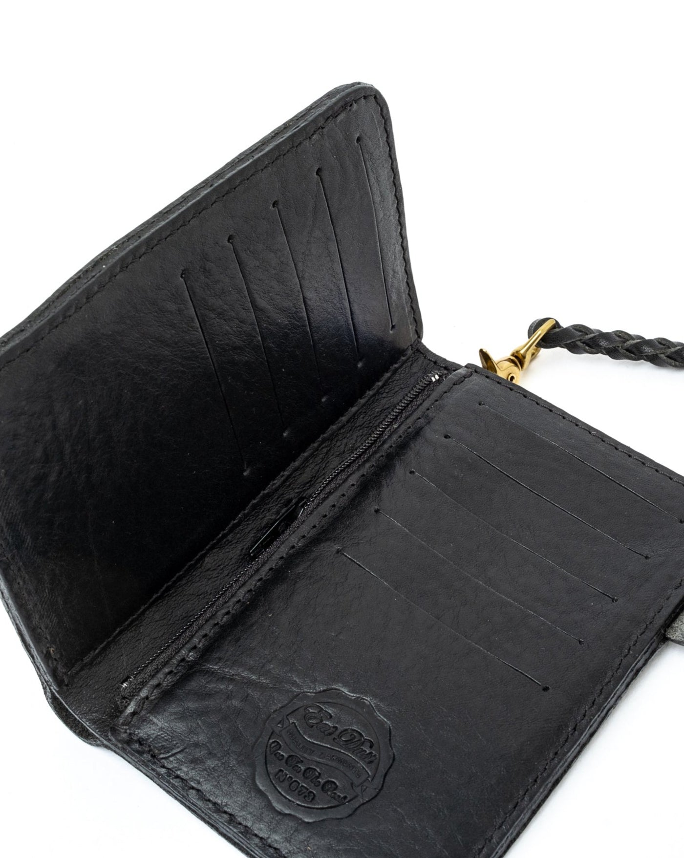 Leather Eat Dust Wallet Black