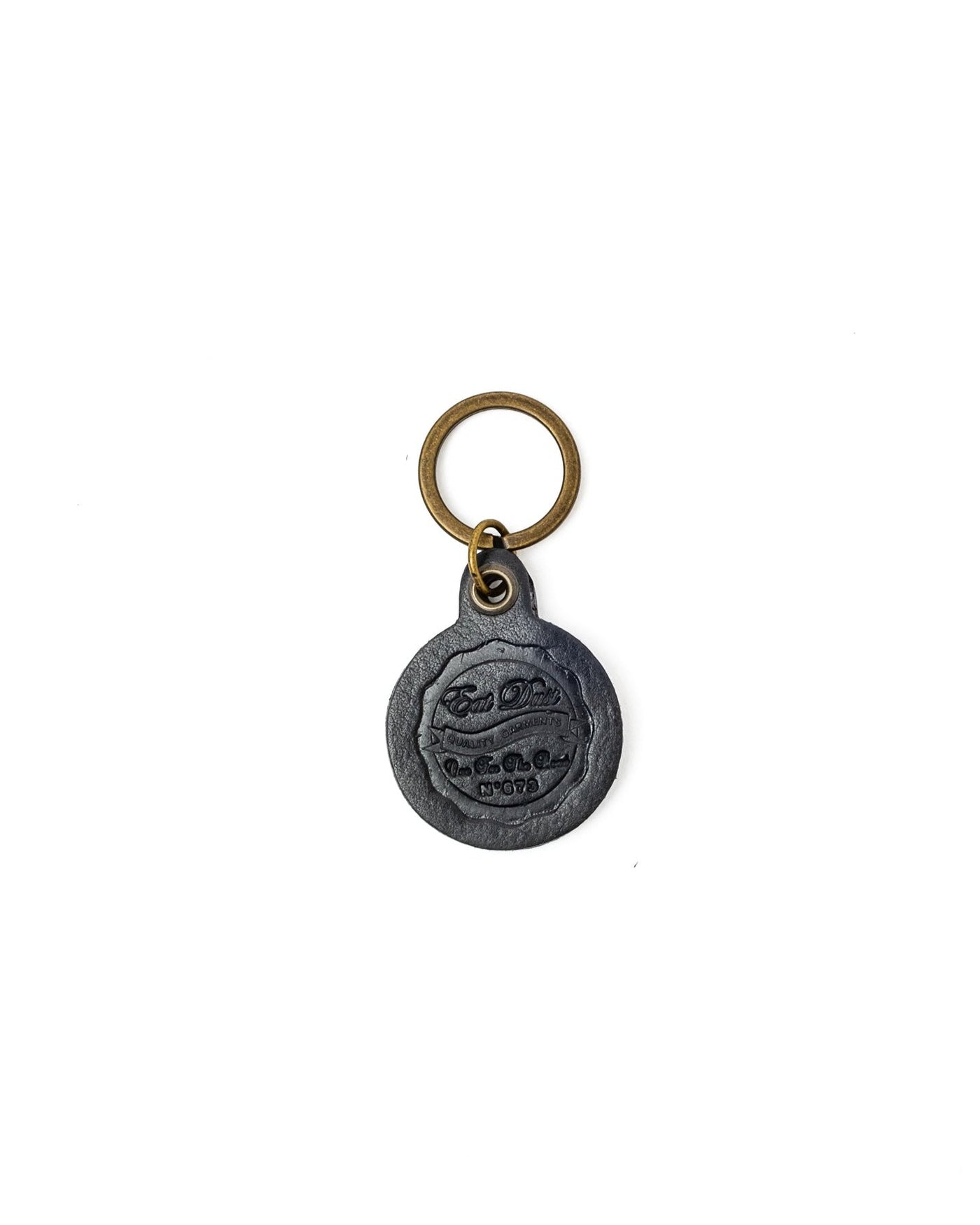Leather Key Hanger Small Black