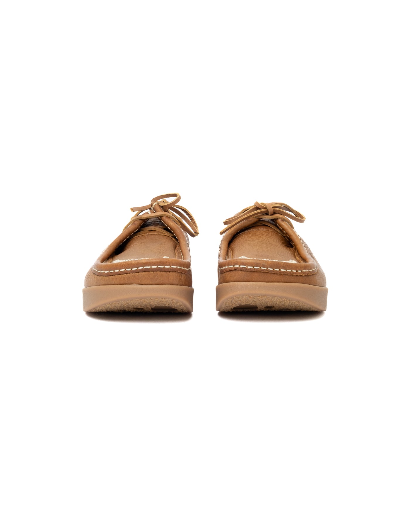 Yogi Willard Ostrich Leather Shoe Honey