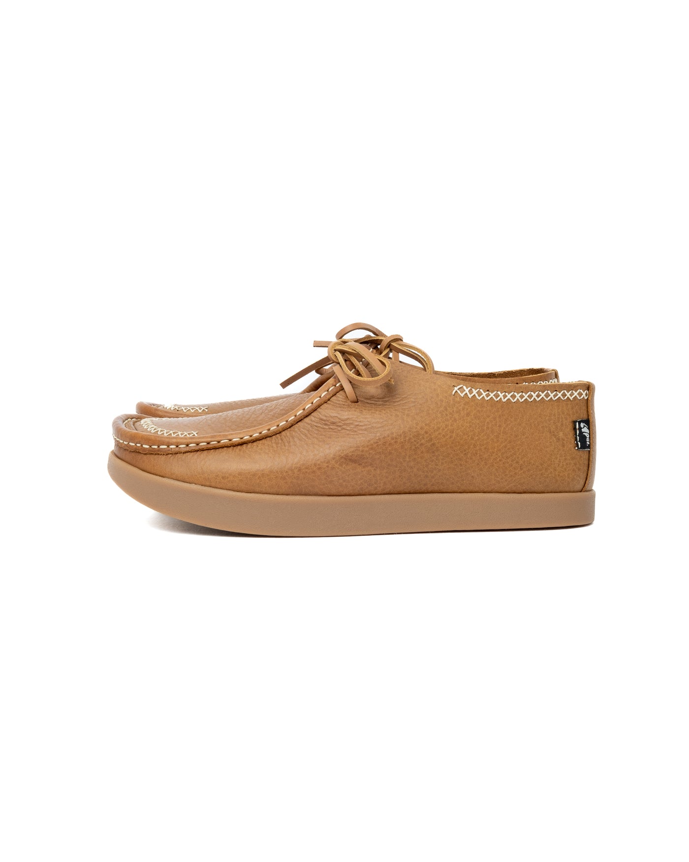 Yogi Willard Ostrich Leather Shoe Honey