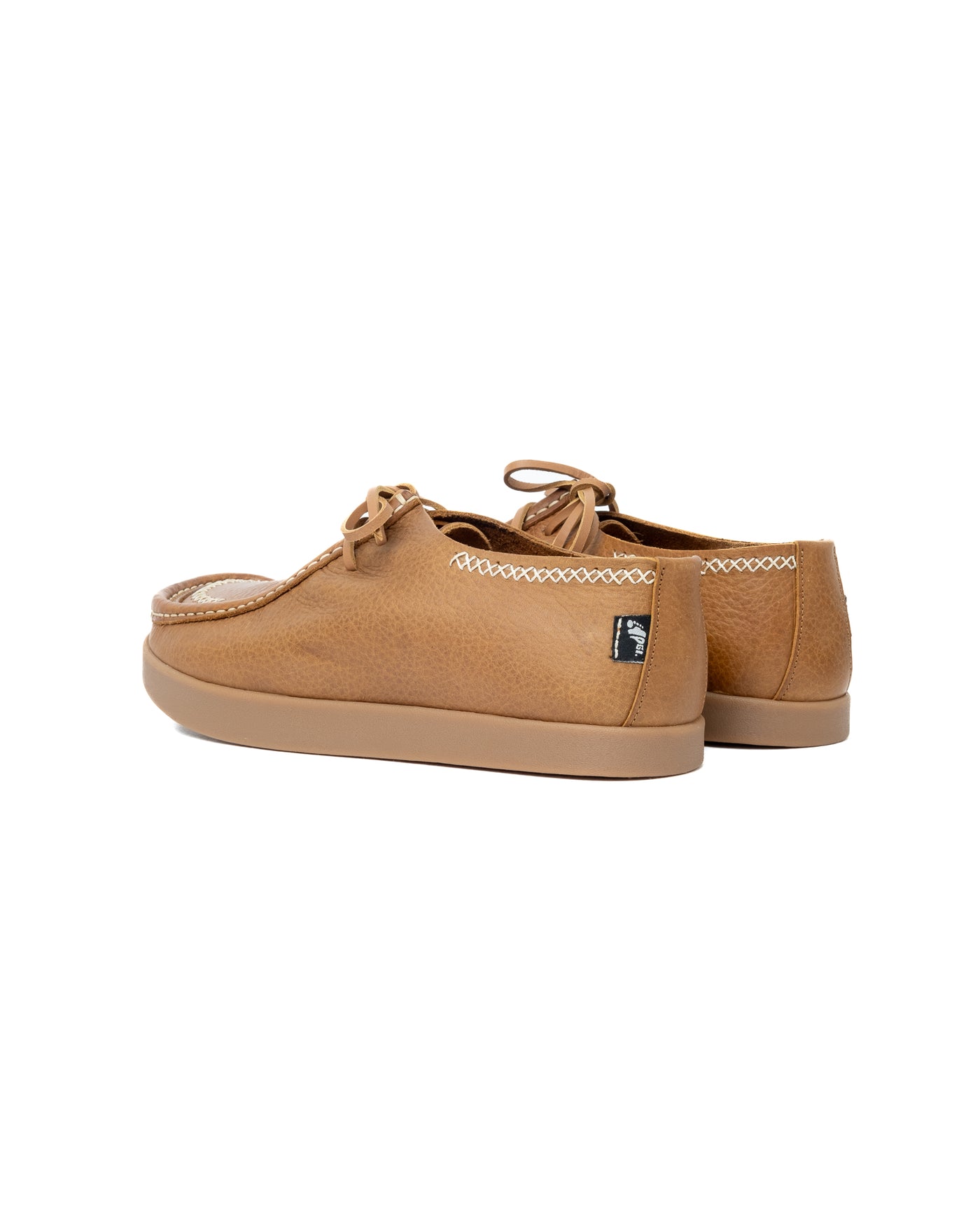 Yogi Willard Ostrich Leather Shoe Honey