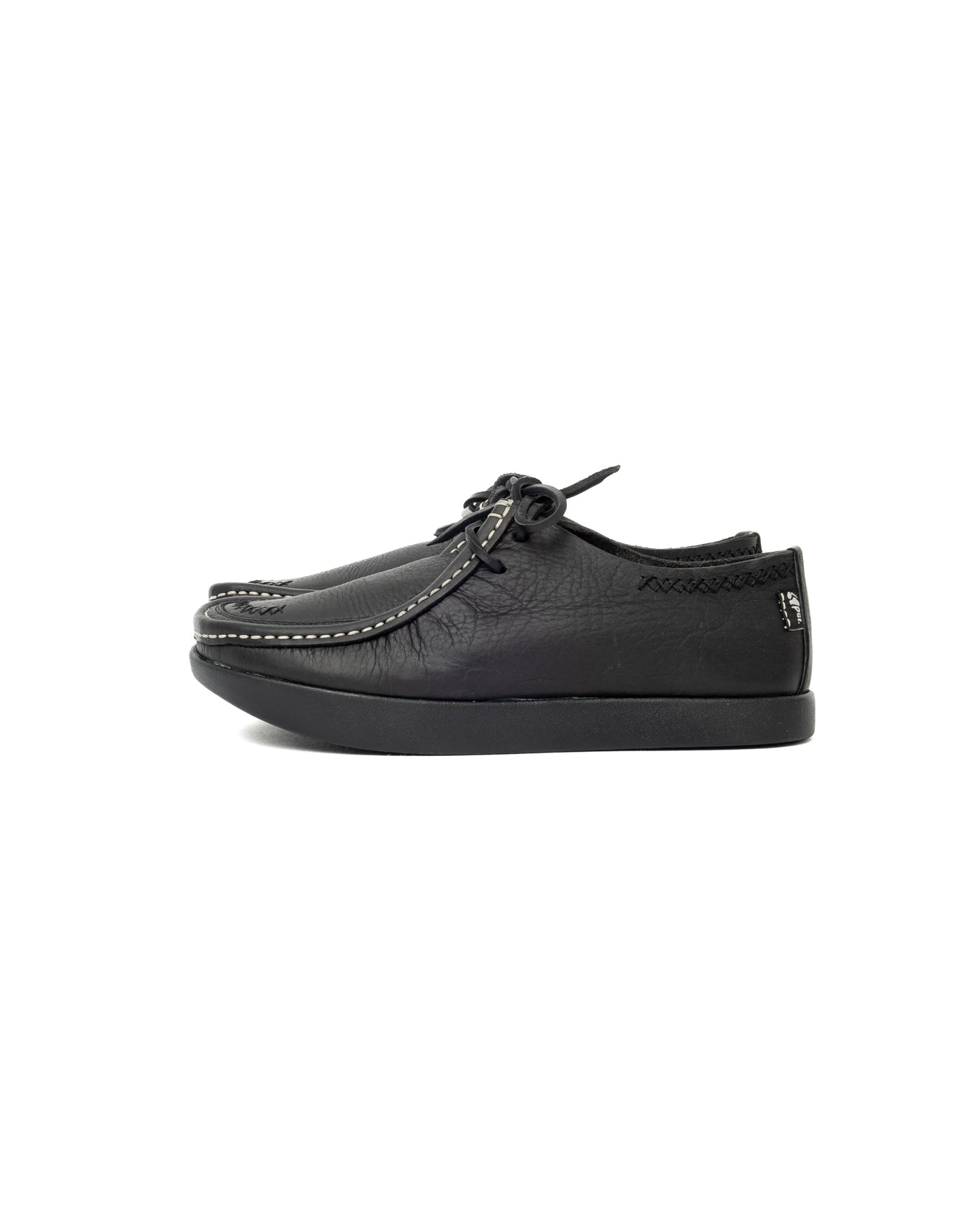 Yogi Womens Willard Tumbled Leather Shoe Black