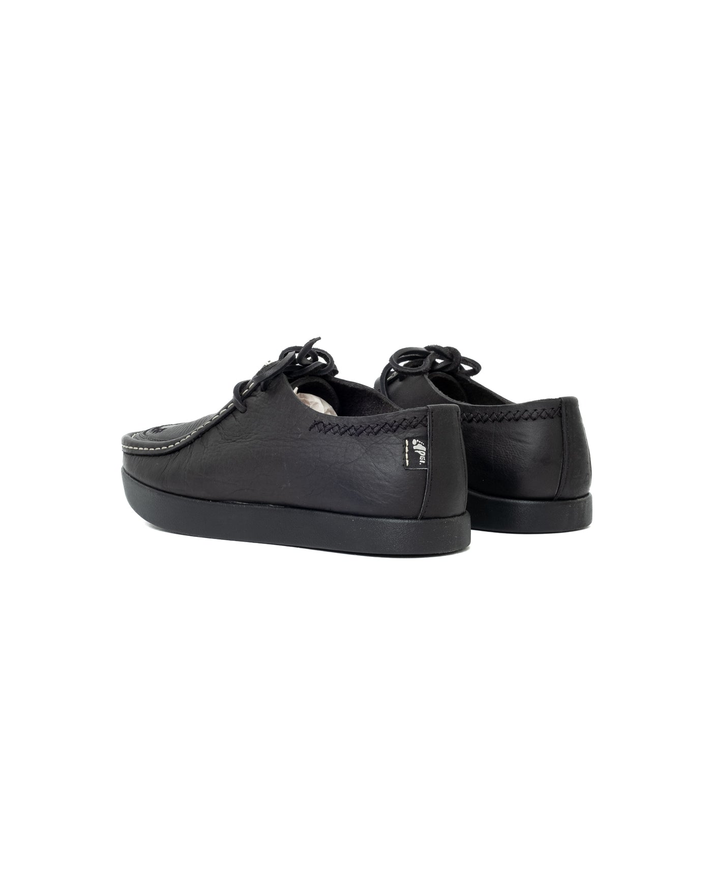 Yogi Womens Willard Tumbled Leather Shoe Black