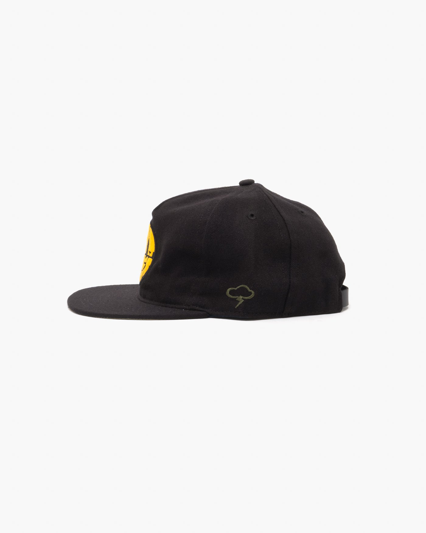 T.A.C. x Eat Dust Smilie Canvas Cotton Black