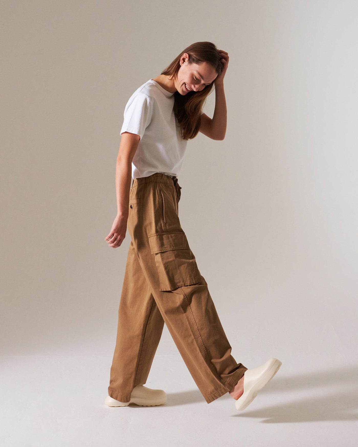 G.o.D Para Pants Crispy Cotton Cumin