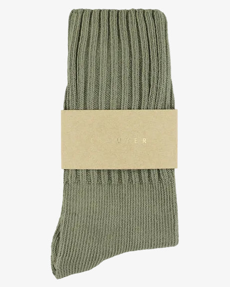 Escuyer Women's Crew Socks Light Khaki