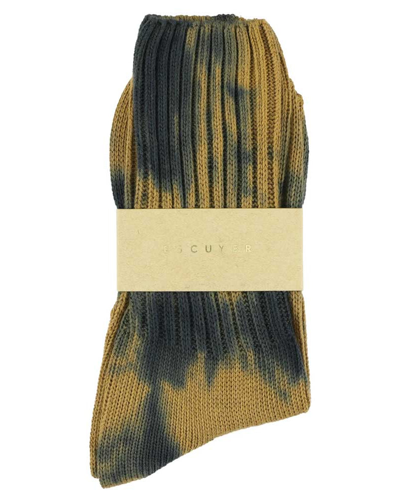 Tie Dye Socks Mood Indigo/Medal Bronze