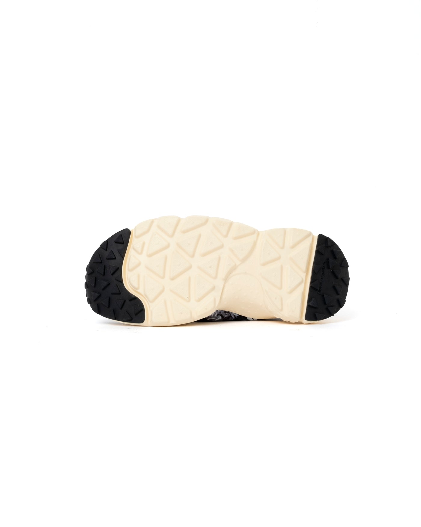 Flower Mountain New Camp Suede/Nylon Newspaper Black/White (Woman)