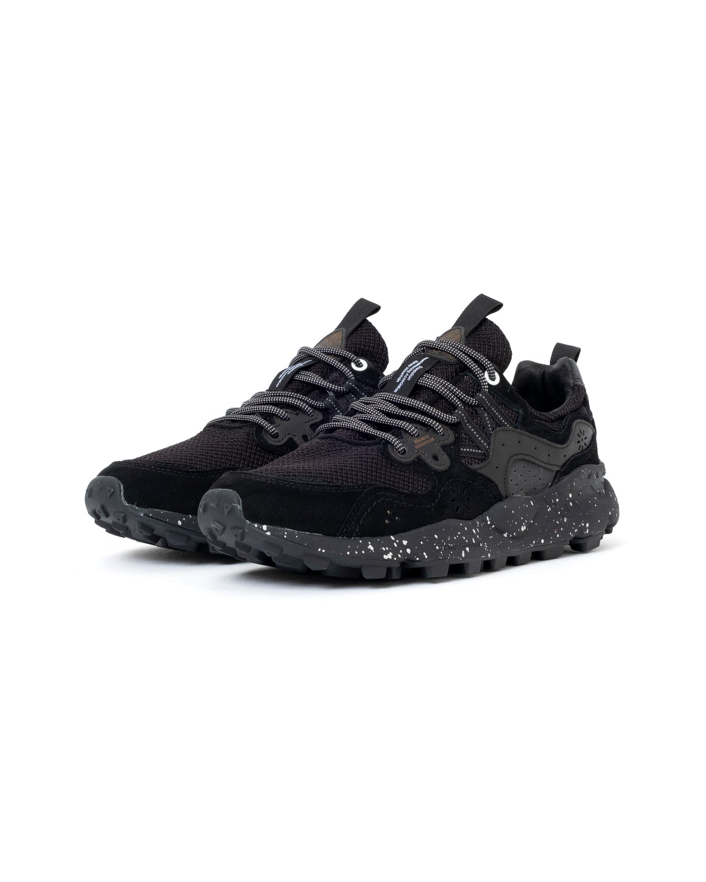 Flower Mountain Yamano 3 - Suede / Mesh Black (Unisex)