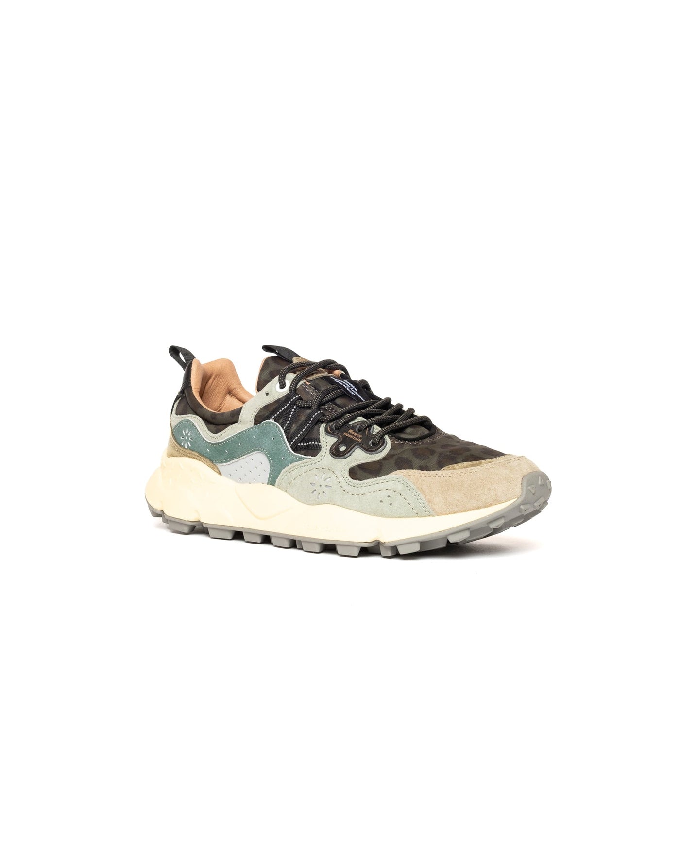 Flower Mountain Yamano 3 Suede/Nylon/Animal Anthracite-Green