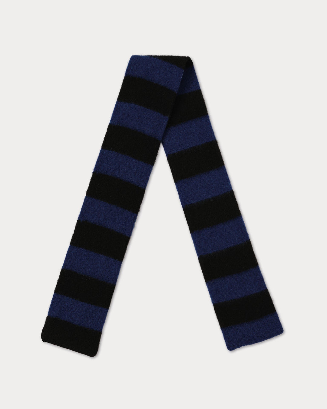 JG Small Brushed Stripe Scarf Nightsky/Black