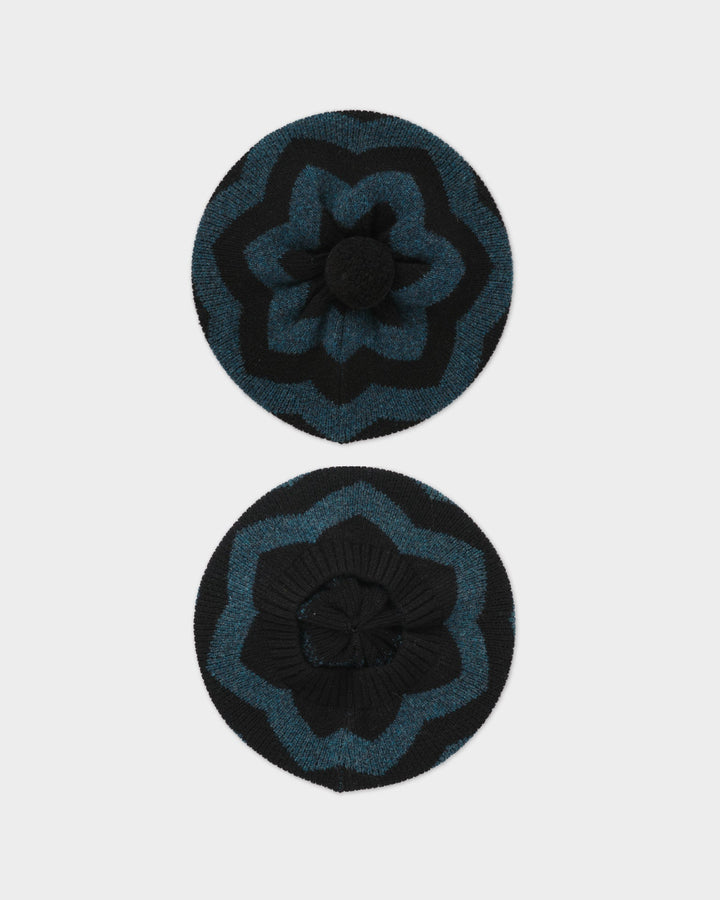 JG ジグザグ タミーハット ブラック/ルガーノ