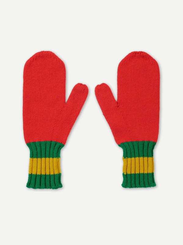 JG Felted Mittens Poppy