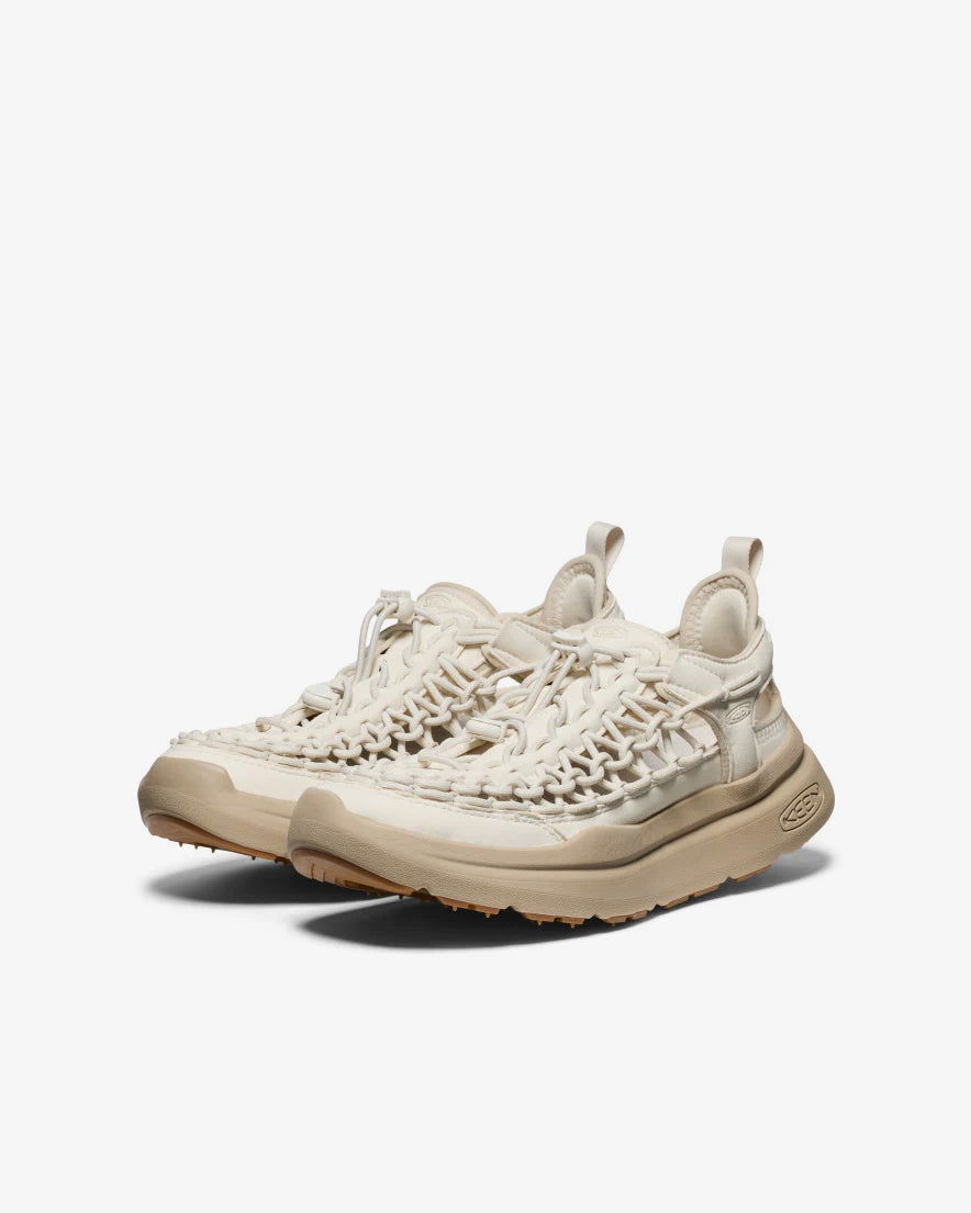KEEN Women's Uneek WK Sneaker Birch/Plaza Taupe