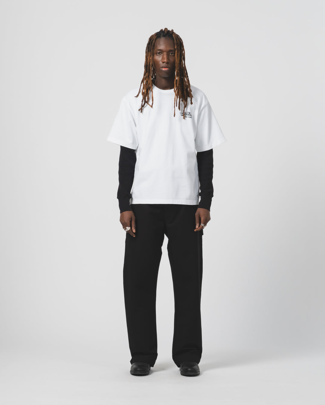 L/S Thermo Waffle T Jersey Black