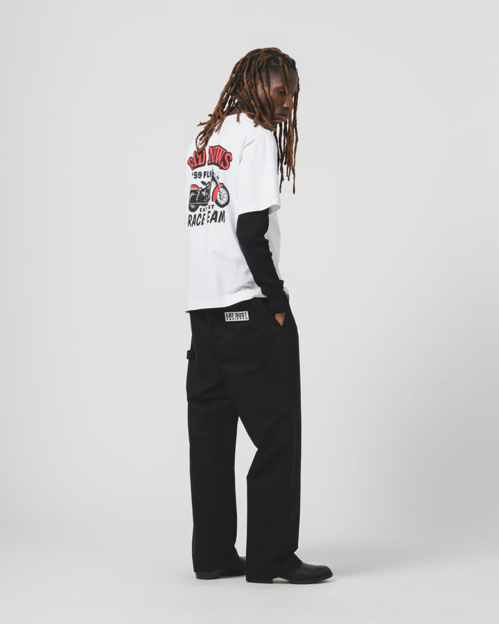 L/S Thermo Waffle T Jersey Black
