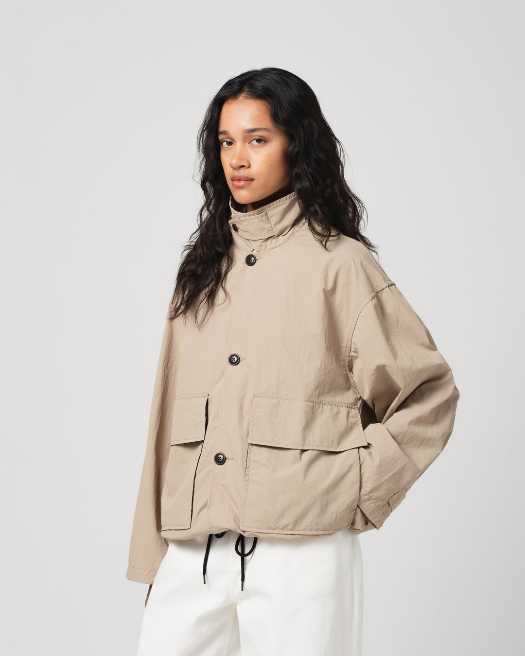 Cove Jacket Fuji Nylon Oyster