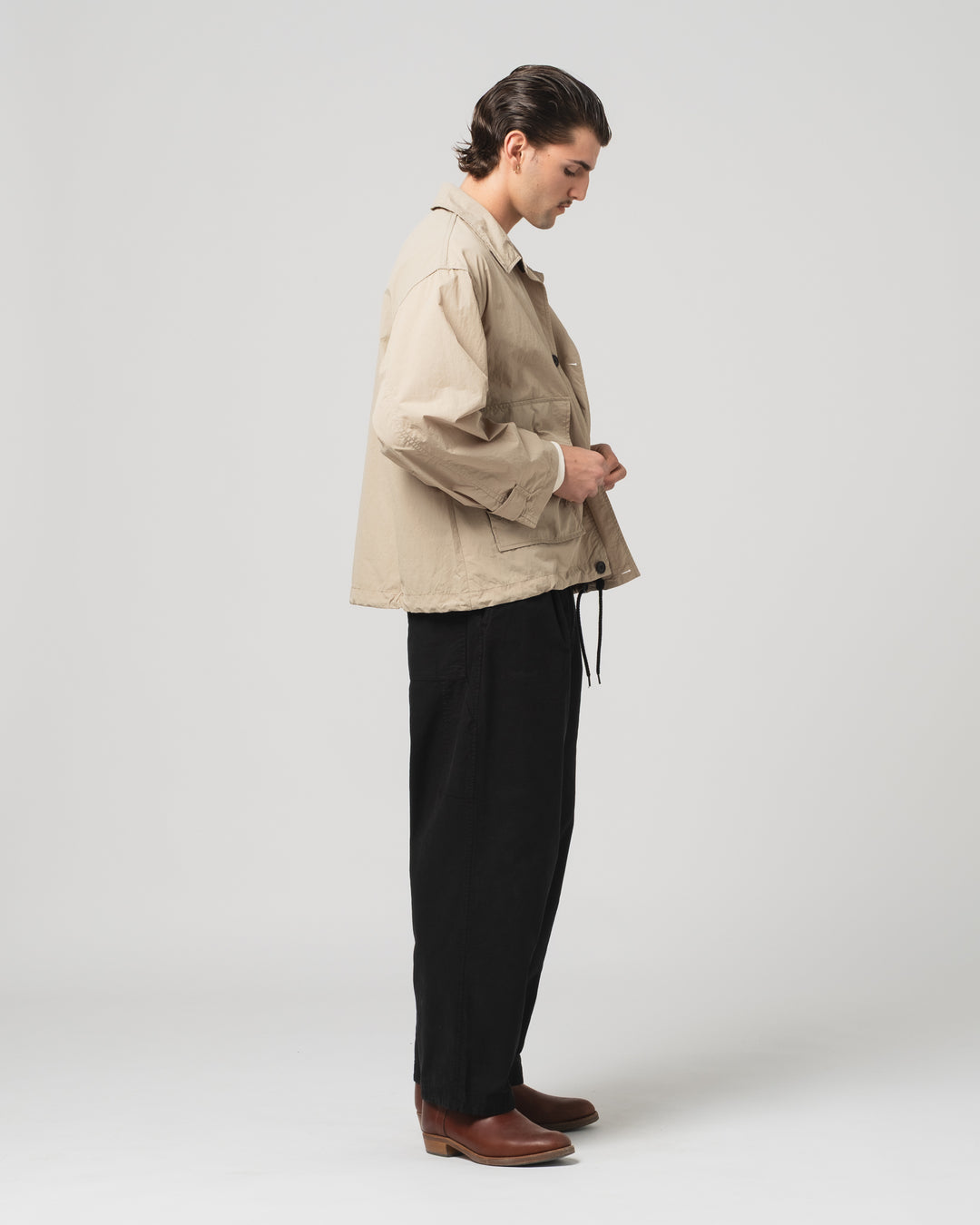 Cove Jacket Fuji Nylon Oyster