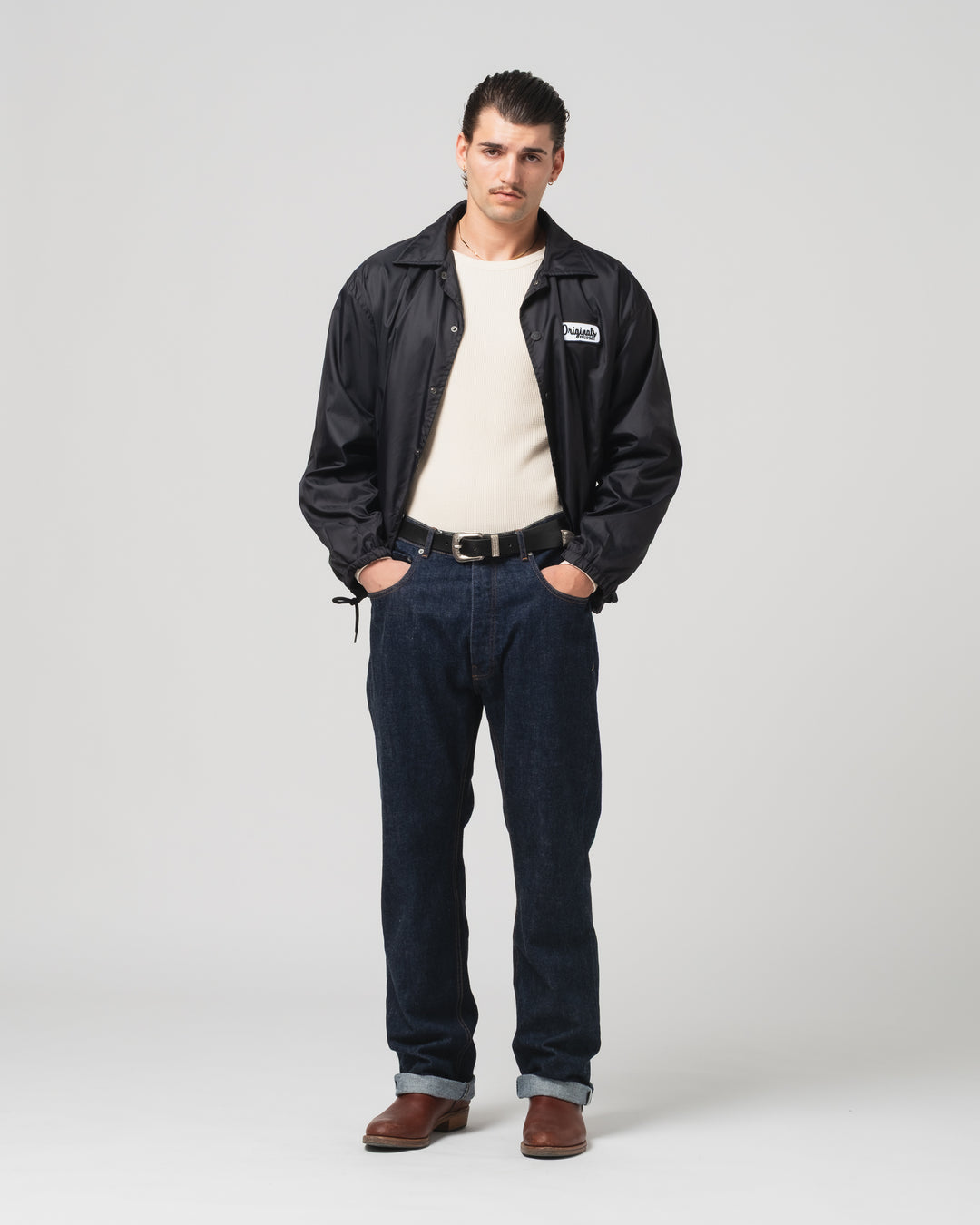 Dago Jacket Originals ガレージ ナイロン ブラック