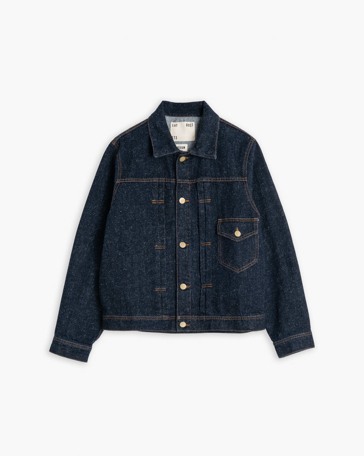 Type Dust 1 Jacket Neppy Denim Indigo
