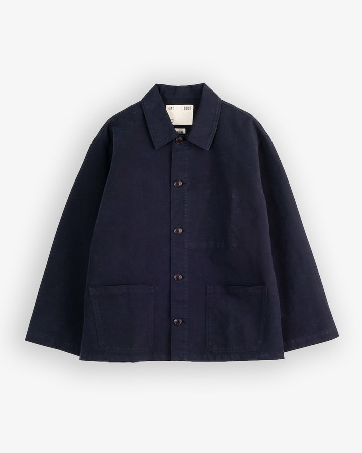 コーチジャケット ネブラスカ コットン インクト ブルー