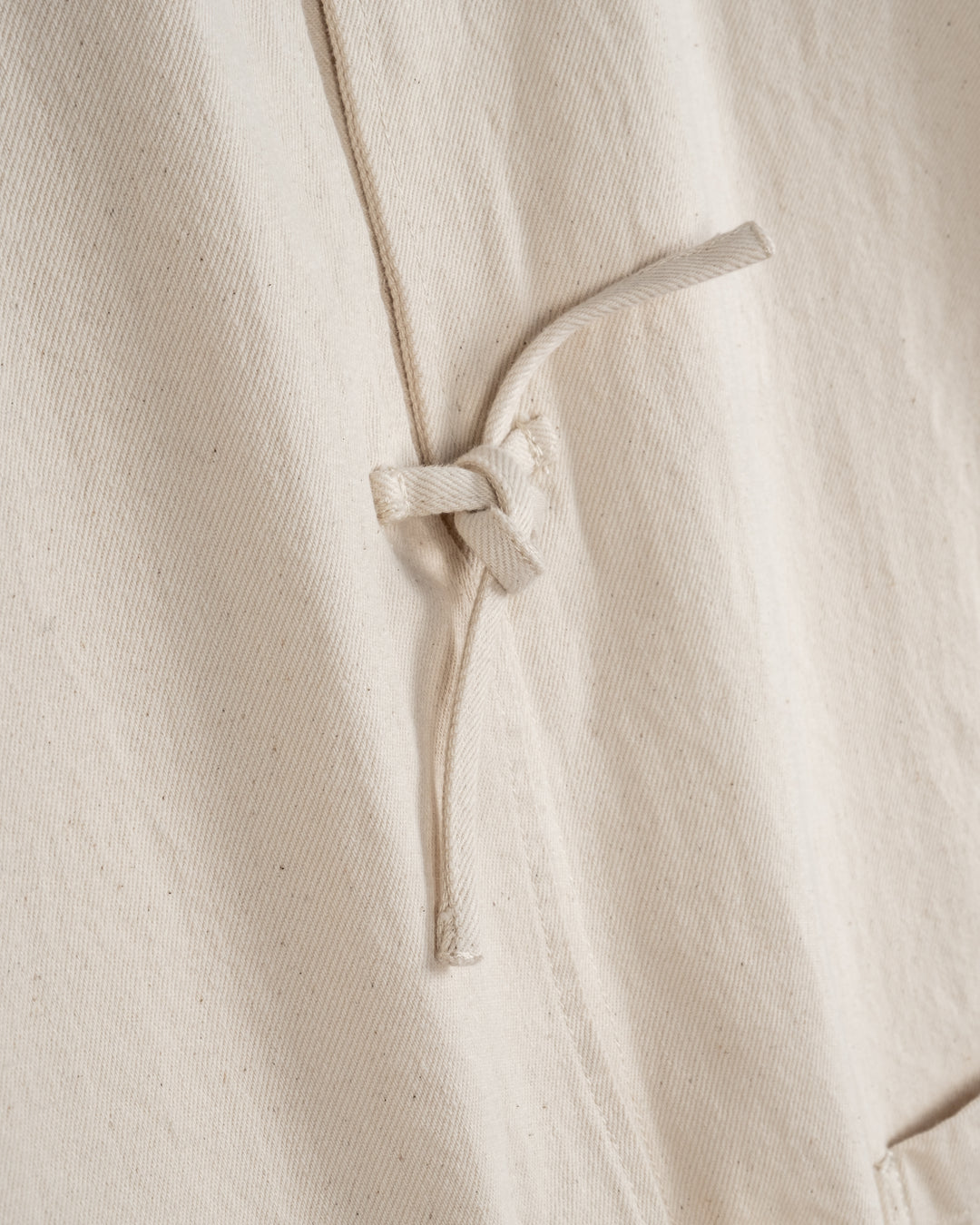 Temple Jacket Ecru Denim Ecru