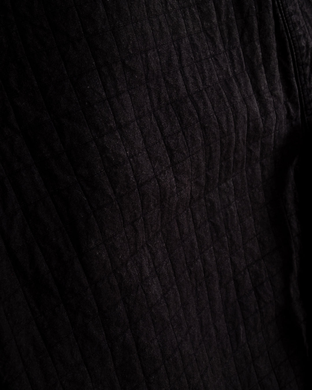 Shogun Kimono Sashiko Cotton Black