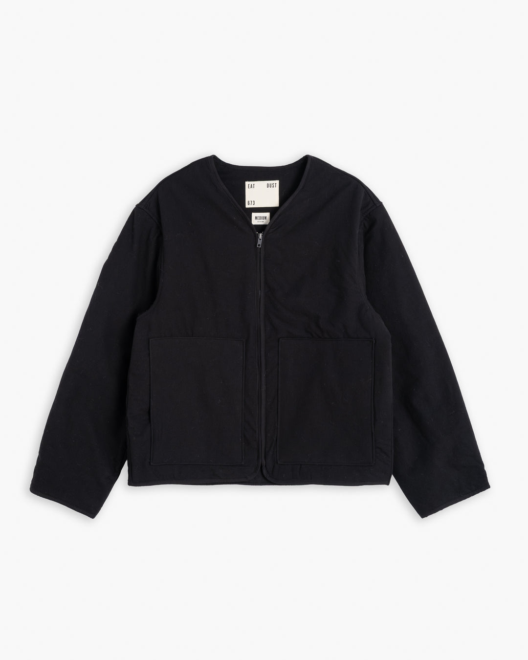 Cotton Liner Padded Cotton Black