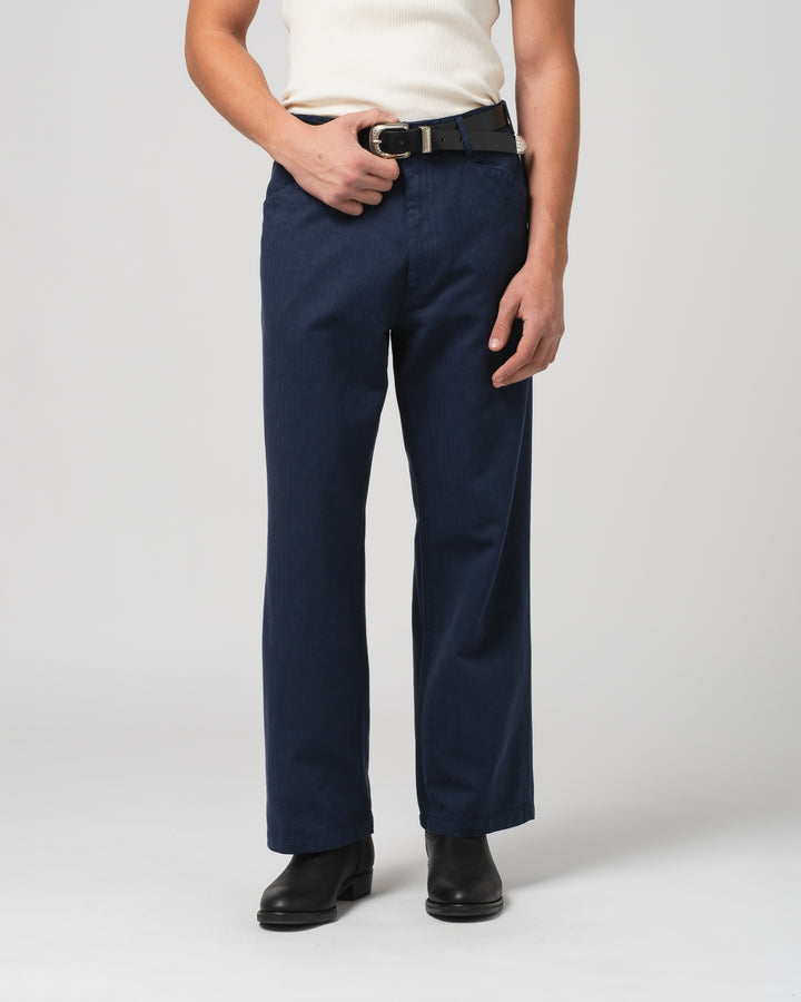 Bozeman Chino Chevron India Blue