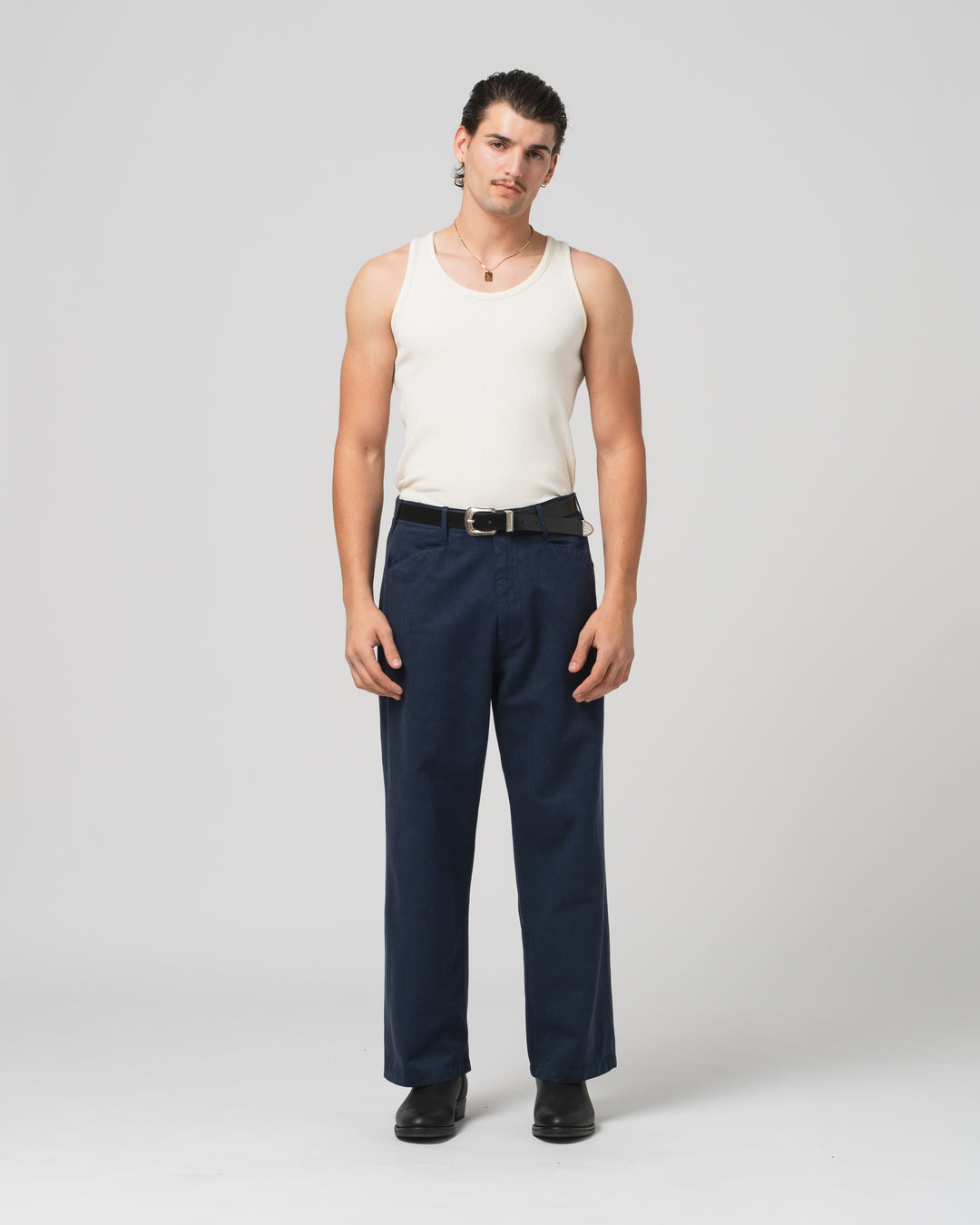 Bozeman Chino Chevron India Blue