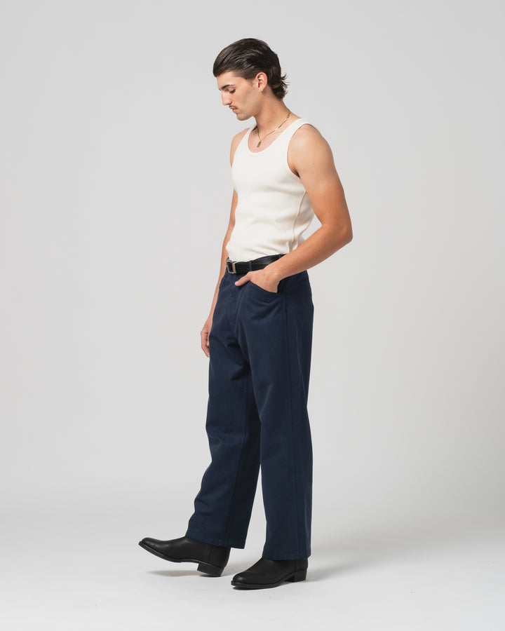 Bozeman Chino Chevron India Blue