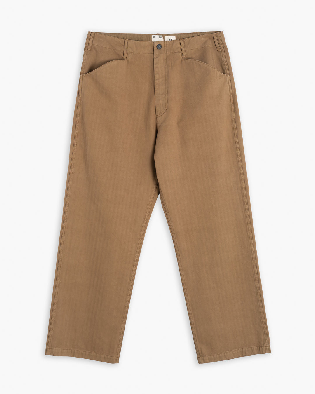 Bozeman Chino Desire Herringbone Twill Brown Sugar