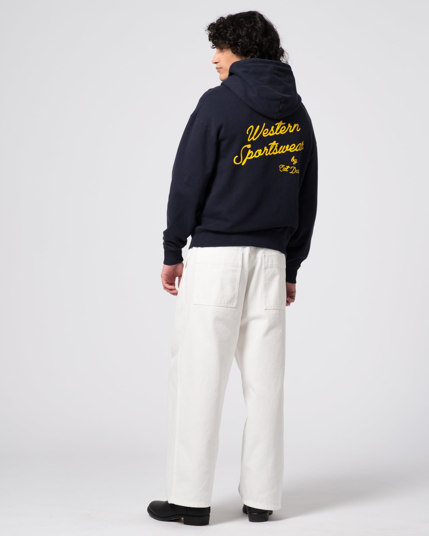 Western Sportswear Hoodie Basic Fleece Navy