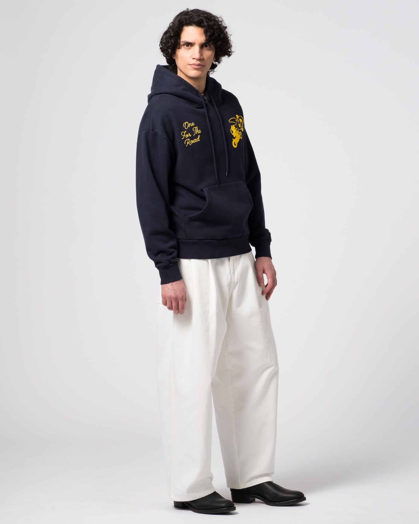 Western Sportswear Hoodie Basic Fleece Navy