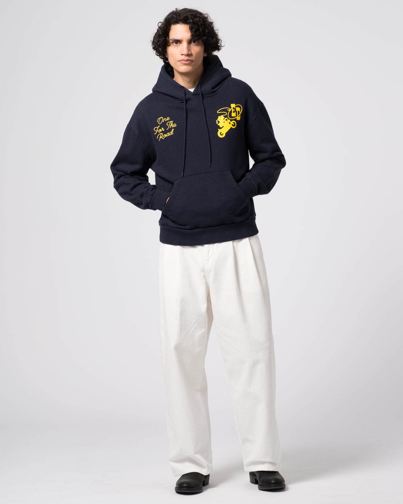 Western Sportswear Hoodie Basic Fleece Navy