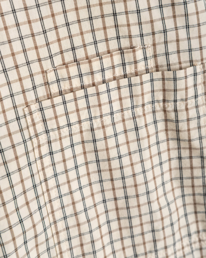 Combat Shirt Cantucci Check Wheat