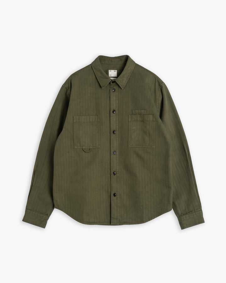 Combat Shirt Desire Herringbone Twill Avocado