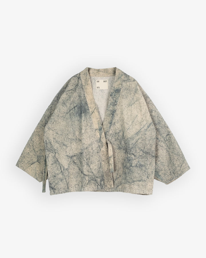 Shogun Kimono Felino Cord ベージュ/インク色