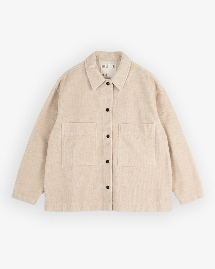 Picabia Shirt Natural Cord Wheat