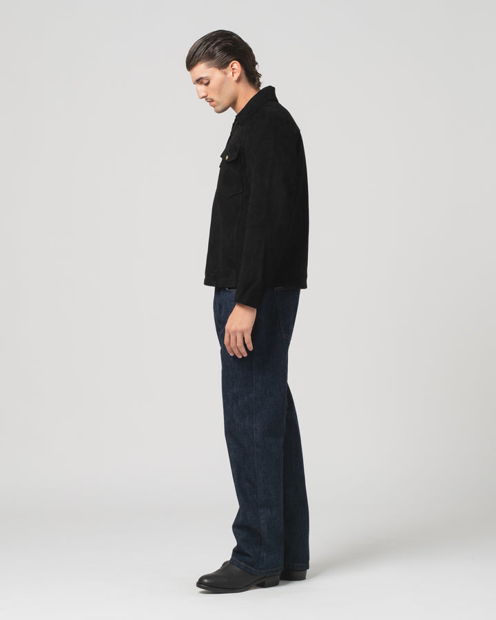 Outlaw Shirt Leather Black