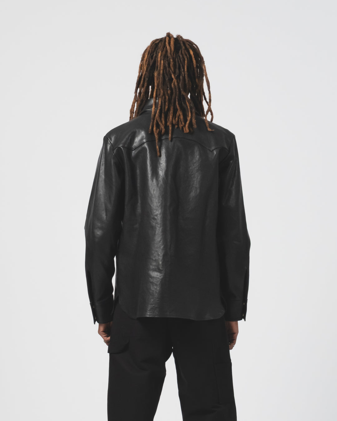 Montana Shirt Leather Black