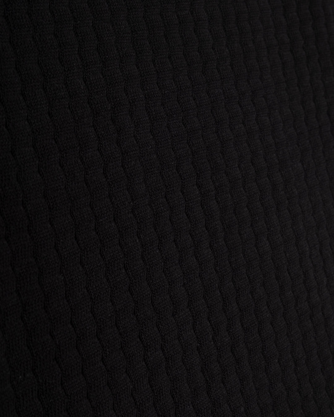 Tank Top Mesh Cotton Black