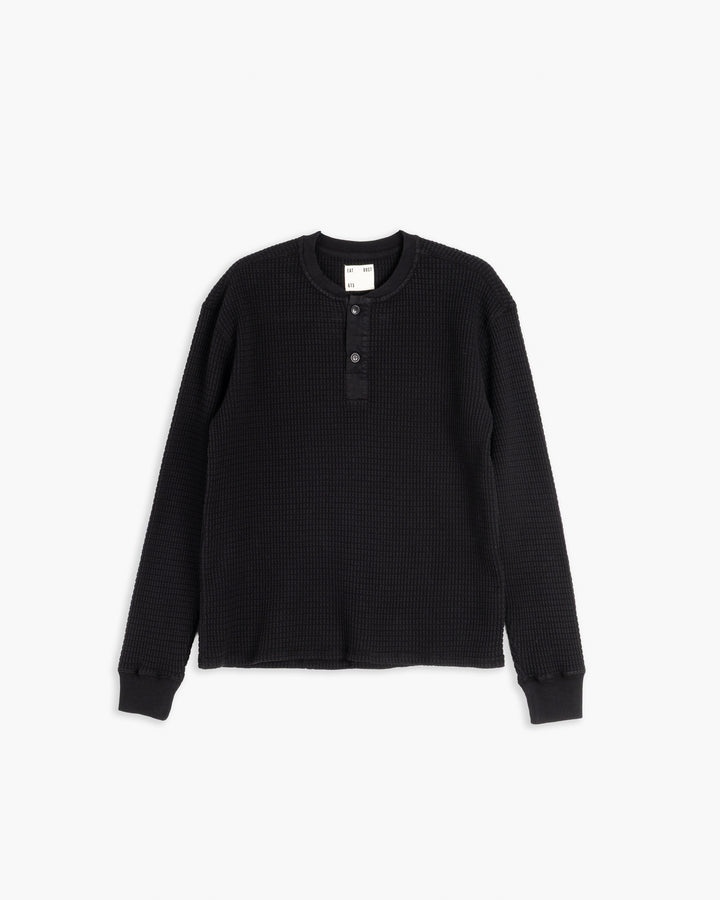 Henley Sweater Radical Jersey Black