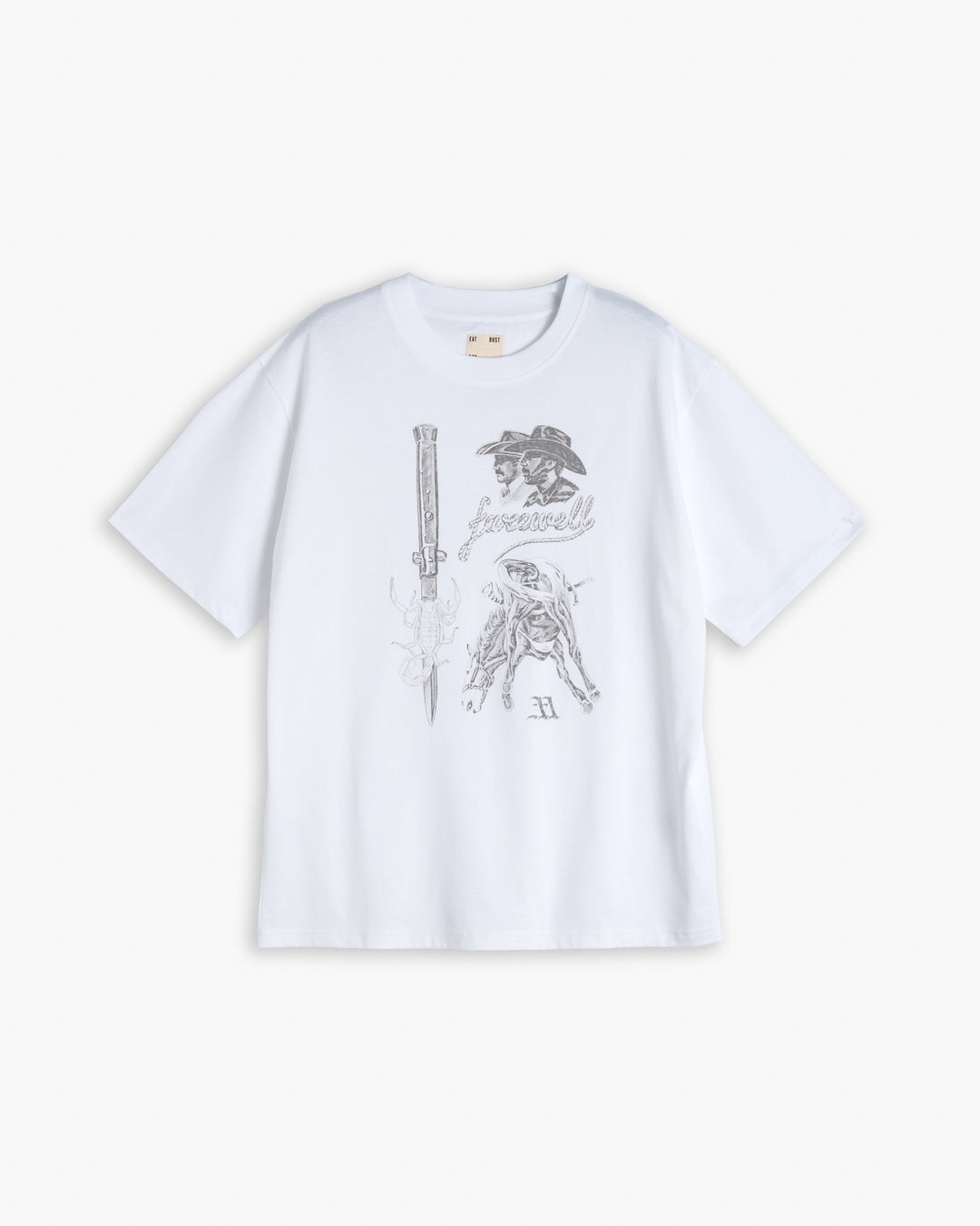 Farewell T Basic Jersey White